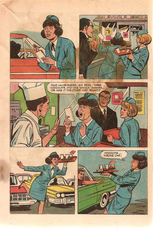 1966 Gidget Comic no.1 page 30