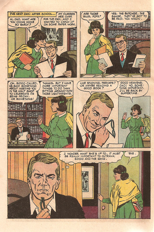 1966 Gidget Comic no.1 page 4