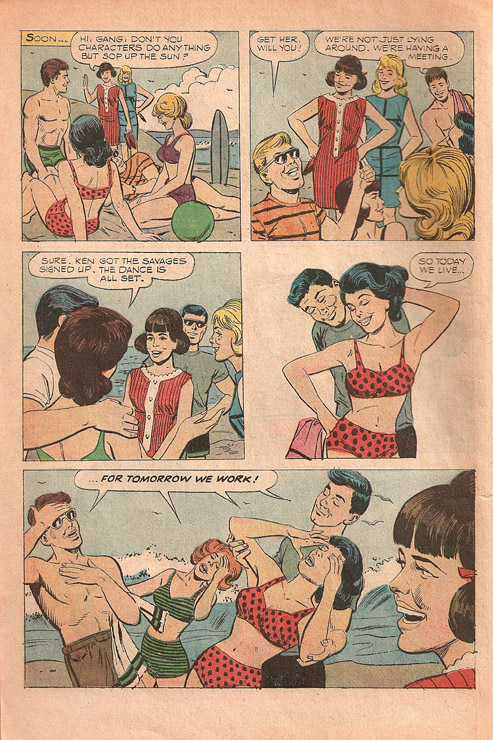 1966 Gidget Comic no.2 page 8