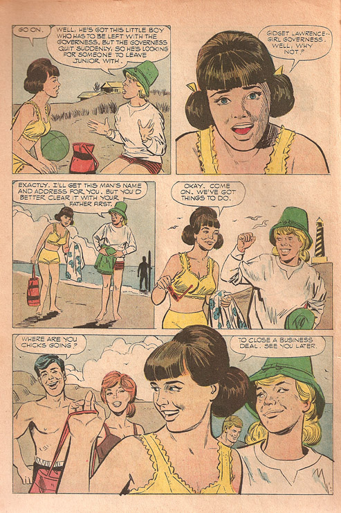 1966 Gidget Comic no.2 page 4