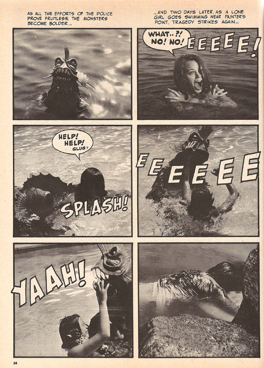 1964 Horror of Party Beach Comic page 36