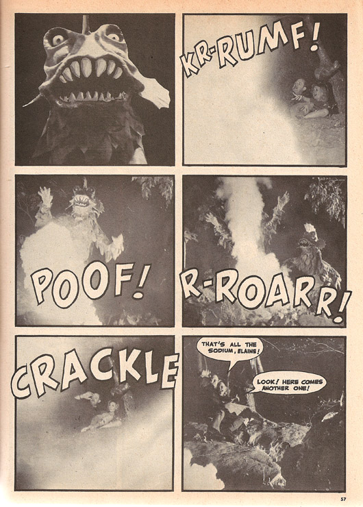1964 Horror of Party Beach Comic page 55