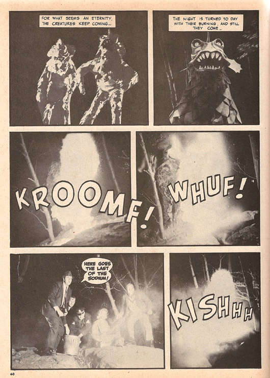 1964 Horror of Party Beach Comic page 58
