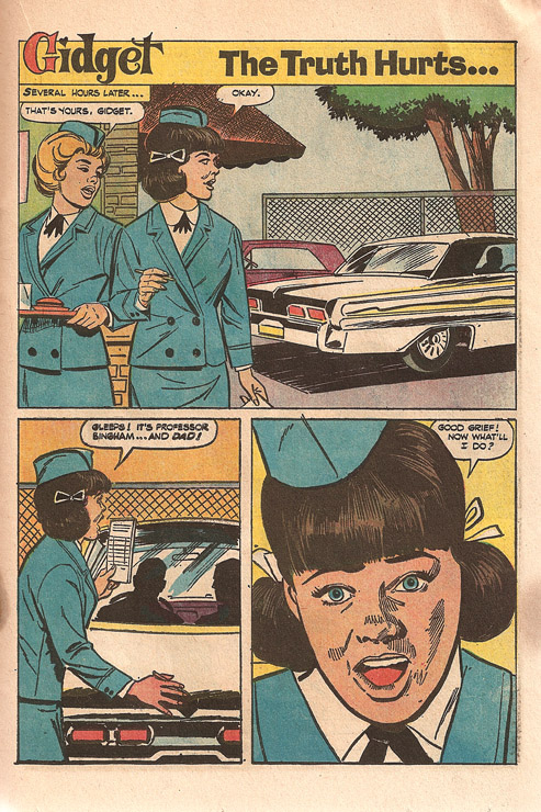 1966 Gidget Comic no.1 page 21