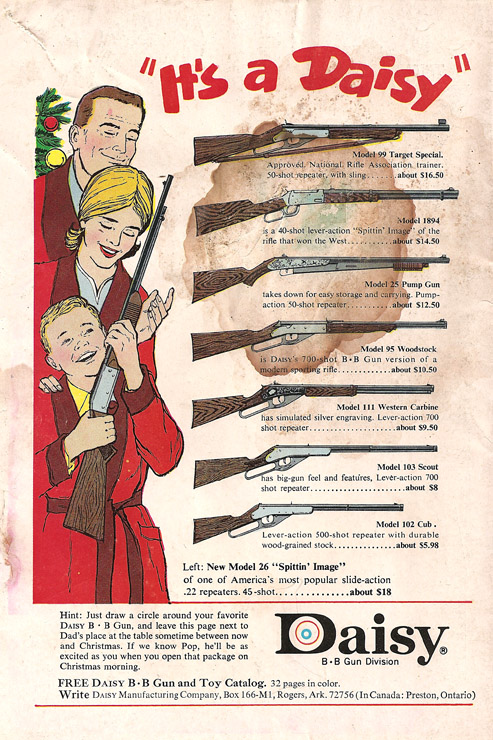 1966 Gidget Comic no.1 back cover