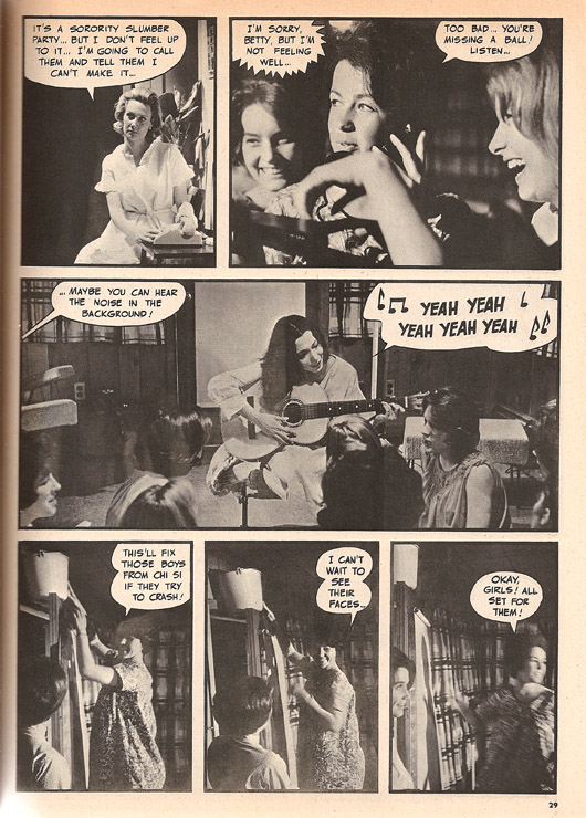 1964 Horror of Party Beach Comic page 27