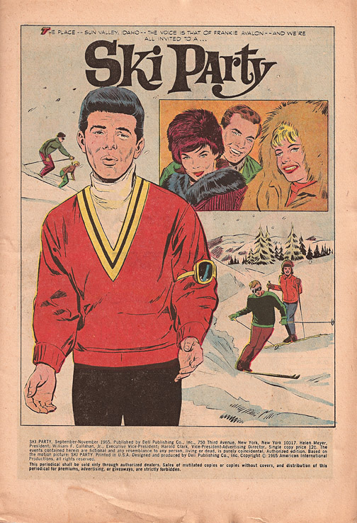 1965 Ski Party Comic page 1